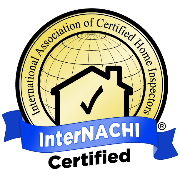 Image presents the InterNACHI logo, to support Slopeside Home Inspections certification in inspecting homes in Orchards, Camas, WA, and Portland Oregon areas.